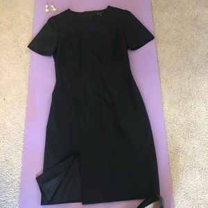 Theory - Little Black Dress with Slit